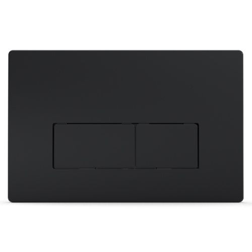 Клавиша смыва механическая Azario AZ-8200-0092/AZ-P58-0190 цвет черный матовый