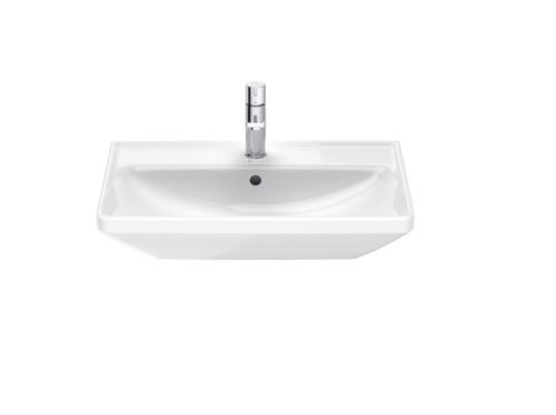 Раковина керамическая Duravit D-Neo 2366650000 65х44 подвесная цвет белый 1 отверстие под смеситель