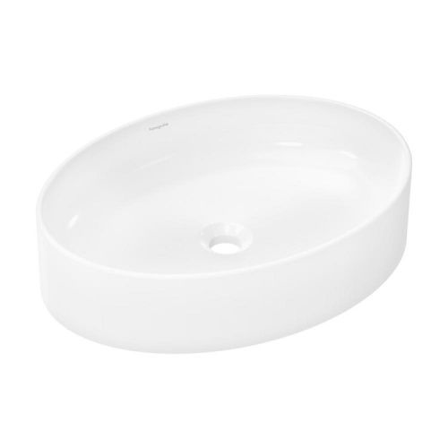 Раковина керамическая Hansgrohe Xuniva D 60165450 60х40 накладная цвет белый без отверстий под смеситель