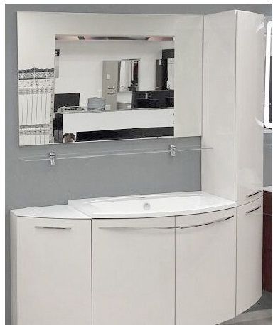 Шкаф-пенал De Aqua Токката 00167567 35х35х176 подвесной - фото 5