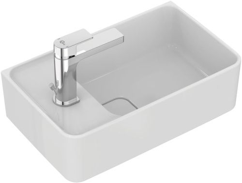 Раковина из сантехнического фарфора Ideal Standard STRADA II T299501 50х30 накладная цвет белый 1 отверстие под смеситель