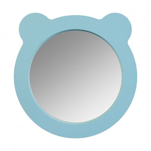 Зеркало в ванную Aquaton Каспер 1A283302CR0E0 48х49 цвет голубой