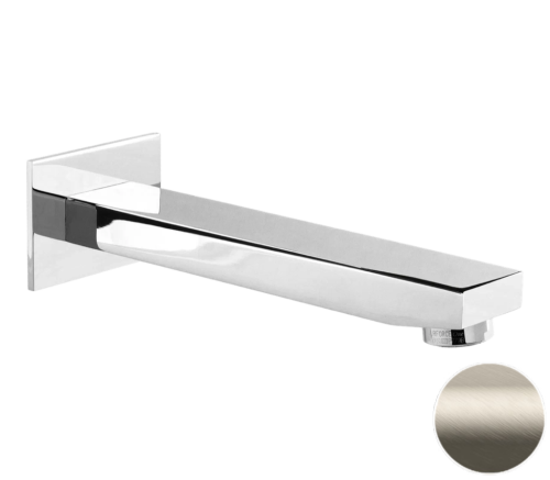 Излив Remer Qubika 91QXV настенный сталь