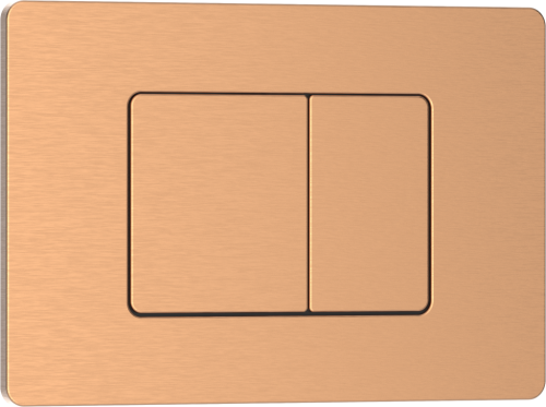 Клавиша смыва механическая Iberica Blanca INOX-C IB.B011.007.002 цвет желтый