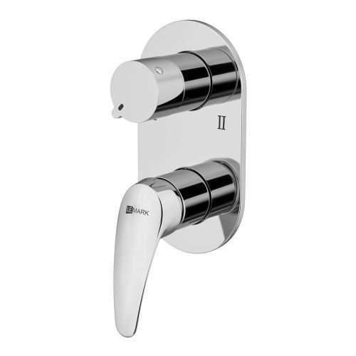 Смеситель для ванны и душа LeMark Linara LM0427C встраиваемый в стену хром