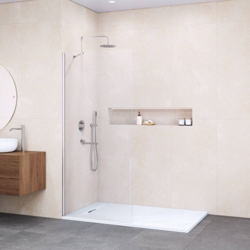 Душевая перегородка RGW Walk In 351010209-11 90х195 стекло прозрачное профиль хром глянцевый