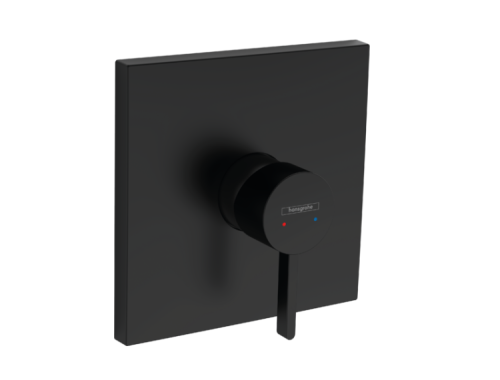 Смеситель Hansgrohe Finoris 76615670 настенный встраиваемый черный матовый