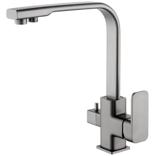 Смеситель для кухни Wonzon & Woghand WW-88458004-BGM на мойку графит