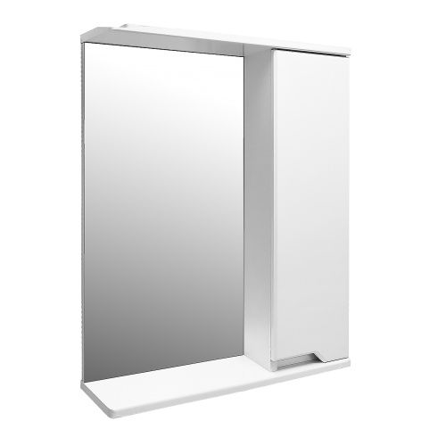 Зеркало-шкаф Loranto Палермо CS00092516 60х15х71 подвесной цвет белый