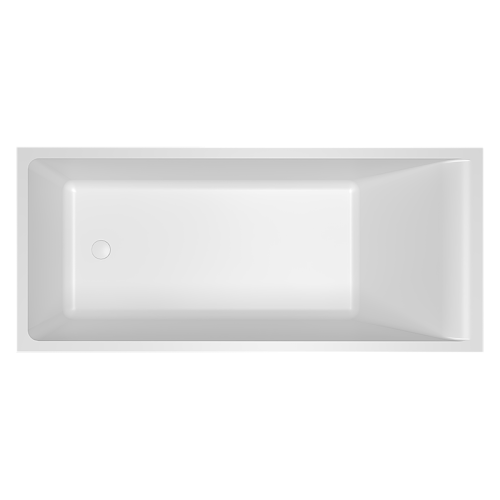 Ванна из искусственного камня Timo ANNELI ANNELI1675 168х74 отдельностоящая прямоугольная