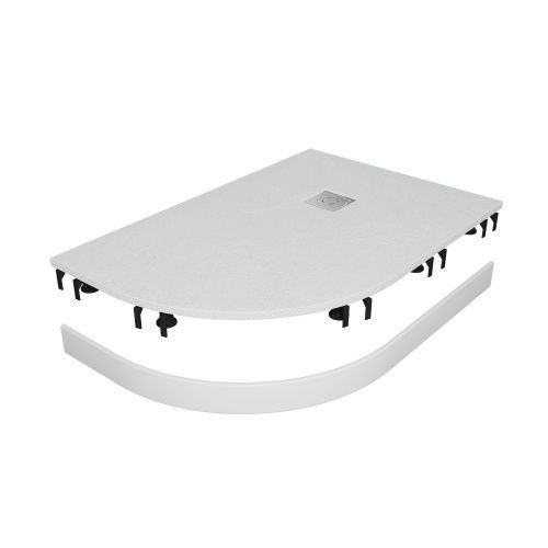 Душевой поддон RGW Stone Tray 16154129-01RK 90х120 искусственный камень белый с ножками