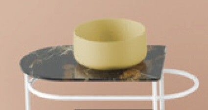 Столешница Artceram Flair 3.0 TFA009 91 69х46 накладная цвет черный/золото