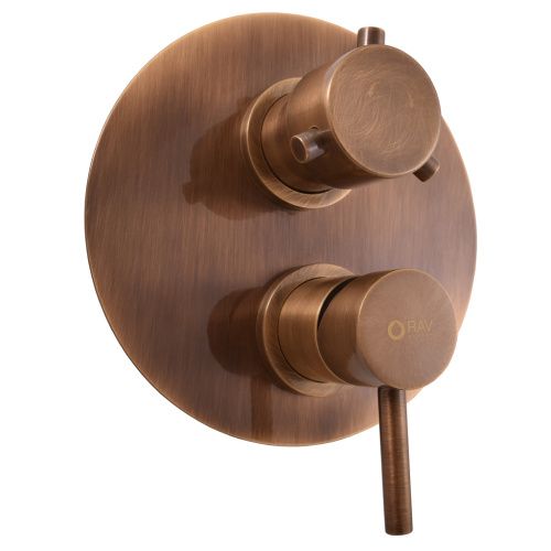 Смеситель для душа SEINA SE986KSM встраиваемый бронза