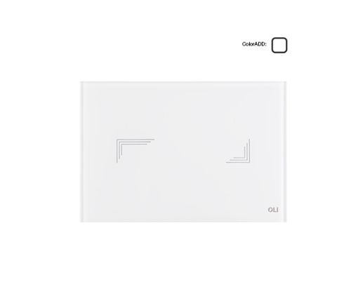 Клавиша смыва сенсорная Oli TRIBE 879065 цвет белый