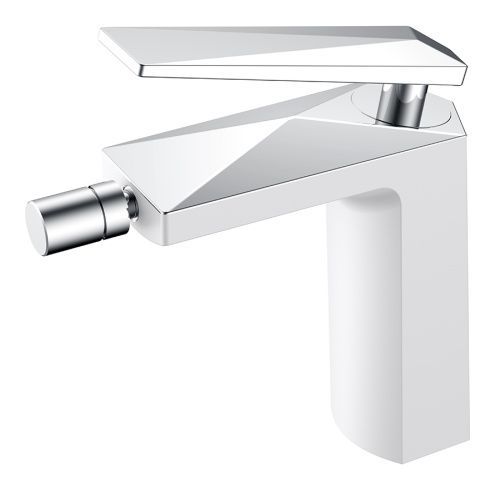Смеситель Boheme Venturo 376-W на биде белый глянцевый