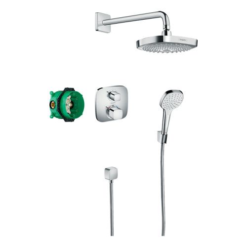 Душевая система Hansgrohe Croma Select 27294000 встраиваемая хром