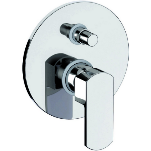 Смеситель для душа Cisal Roadster RR00210021 встраиваемый в стену хром (внешняя часть)