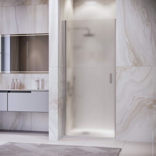 Душевая дверь RGW Leipzig 351200309-21 90х195 стекло матовое профиль хром глянцевый