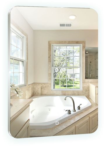 Зеркало в ванную Azario ФР-1538 55х80