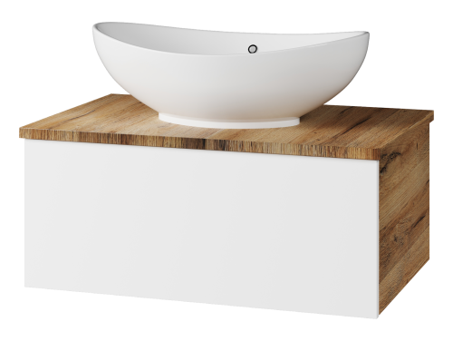 Тумба под раковину Misty Ива П-Ива-01070-951Я 70х45х30 подвесная