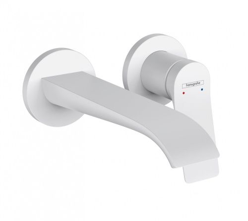 Смеситель для раковины Hansgrohe 75050700 встраиваемый в стену белый