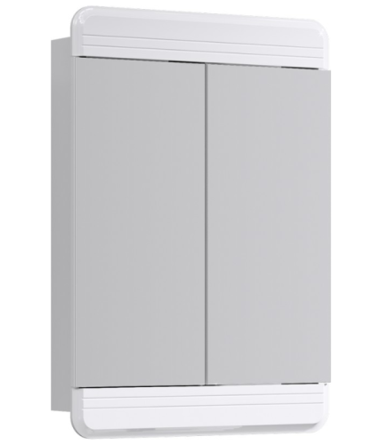 Зеркало-шкаф Aqwella Y Kor.04.06 60х15х85 подвесной цвет белый