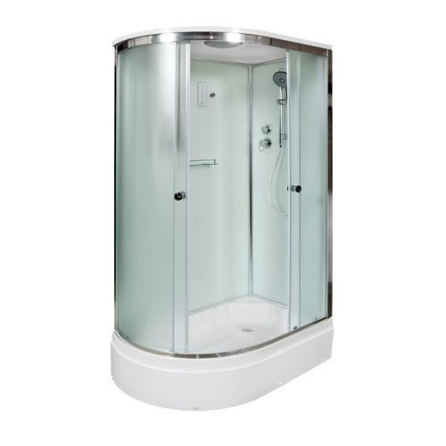 Душевая кабина AvaCan D312SREL 120х90 асимметричная с крышей ориентация правая