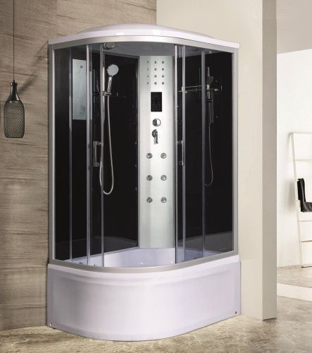 Душевая кабина River DUNAY XL 120/90/44 TH R -10000006162 120х90 асимметричная с крышей ориентация правая