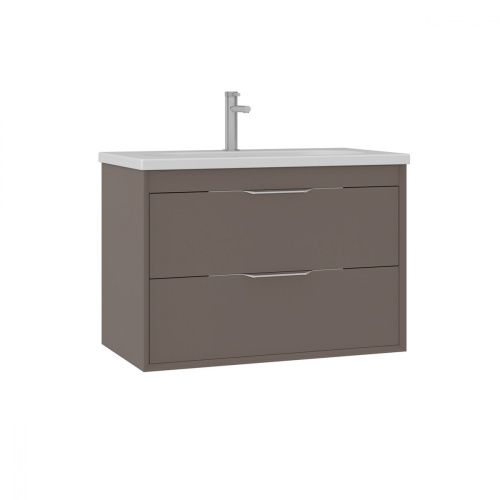 Тумба с раковиной Orka Clay 5004383 80х50х52 цвет коричневый