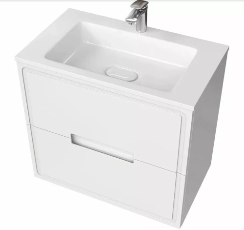 Тумба TA-MBO-80PR-blanco 80x45x68 + Раковина 4627173210430 Taliente