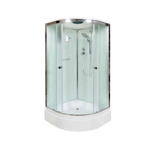 Душевая кабина AvaCan D271SEL 100х100 четверть круга с крышей ориентация универсальная