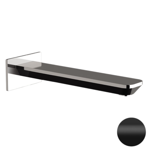 Излив Daniel Tiara TA4704L15 настенный черный матовый