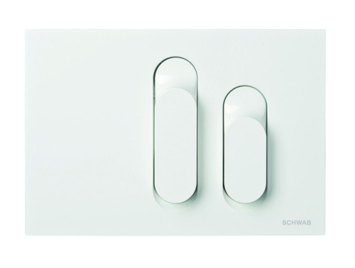 Клавиша смыва механическая Schwab Dura 634694 цвет хром глянцевый