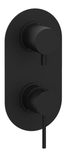 Смеситель для душа Remer X Style X93KBNO встраиваемый в стену черный