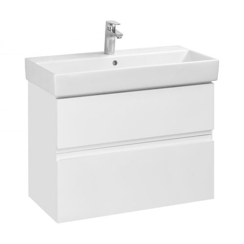 Тумба под раковину Roca OLETA A857640501 76х37х55 подвесная цвет белый матовый