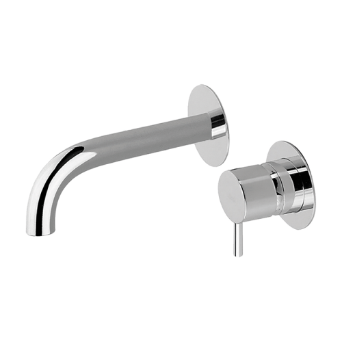 Смеситель для раковины Cisal Less LN00551D21 встраиваемый в стену хром
