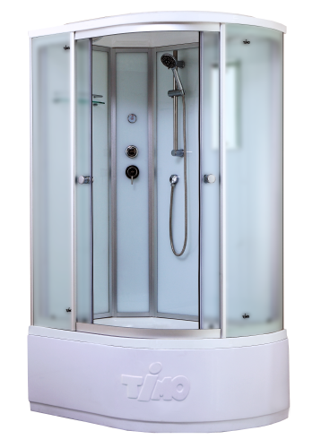 Душевая кабина Timo Standart T-6620SFL 120х85 асимметричная с крышей ориентация левая