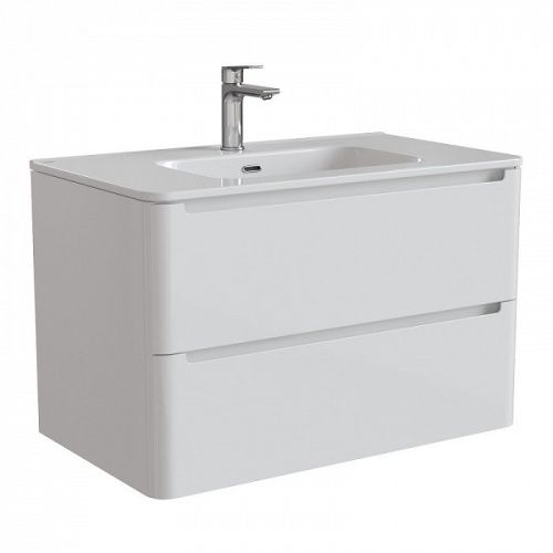 Тумба с раковиной IDDIS Edifice EDI80W0i95K 80х47х50 подвесная цвет белый