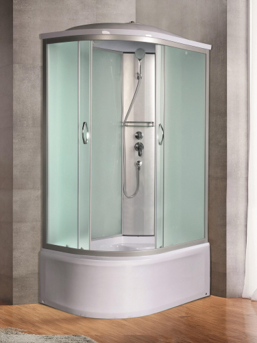 Душевая кабина River NARA XL 100/80/44 MT R -10000006215 100х80 асимметричная с крышей ориентация правая