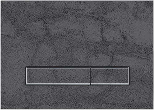 Клавиша смыва механическая KK POL Vitrum Grande V1 350/PPK/412-00-03 цвет серый