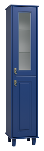 Шкаф-пенал Misty Версаль П-Вер05035-111ВСП 37х37х182 напольный