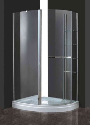 Душевой уголок Cezares ELENA ELENA-W-RH-1-120/90-C-Cr-L 120х90 стекло прозрачное профиль хром глянцевый без поддона