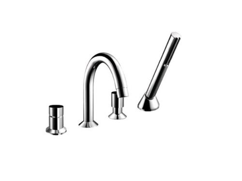 Смеситель Fantini Nostromo 50 2 1665 на борт ванны хром