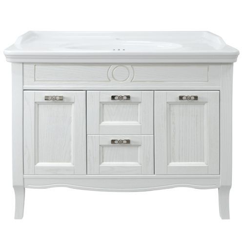 Тумба с раковиной Azario CAROLINA CS00068635 100х50х88 цвет светлое дерево