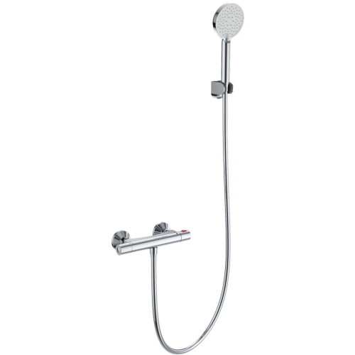 Смеситель для душа Wonzon & Woghand Inn WW-B2005-A-CR настенный хром с термостатом