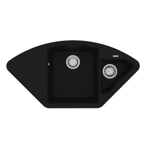 Кухонная мойка LeMark Irkana 980 9910043 98х50 цвет антрацит поверхность матовая