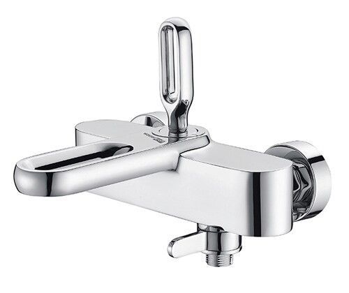 Смеситель для ванны WasserKRAFT Kammel 1800 1801 настенный хром