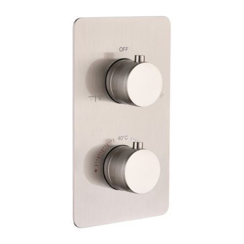 Смеситель для душа Boheme Cell 134-2-NB встраиваемый никель с термостатом