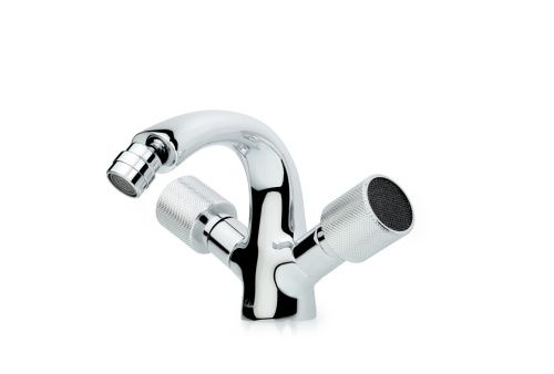 Смеситель Boheme Royal Cristal 276-Royal/CRST black на биде хром