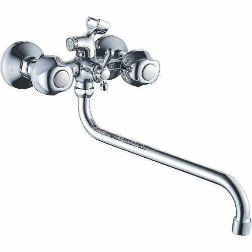 Cмеситель для ванны и душа Haiba HB2226 настенный хром